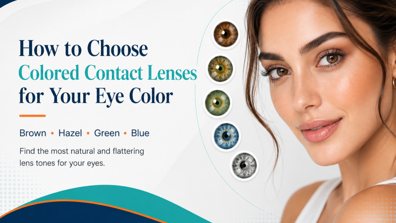 How to Choose Colored Contact Lenses for Your Eye Color