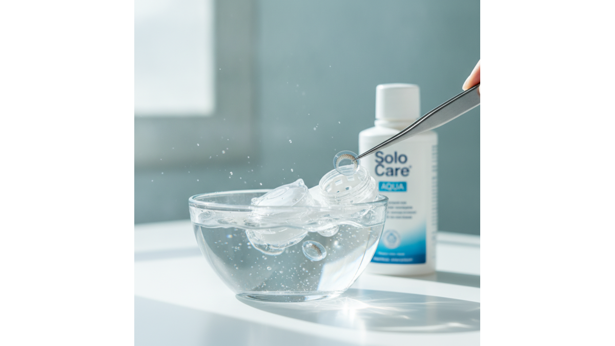 Découvrez Solo Care Aqua : Votre Solution Tout-en-Un pour Lentilles de Contact