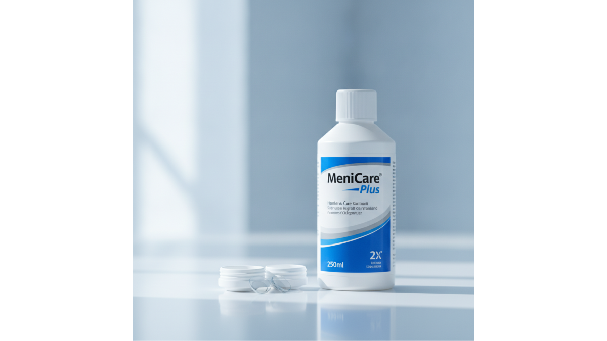 Optimisez l'Entretien de Vos Lentilles Rigides avec Menicare Plus 250ml