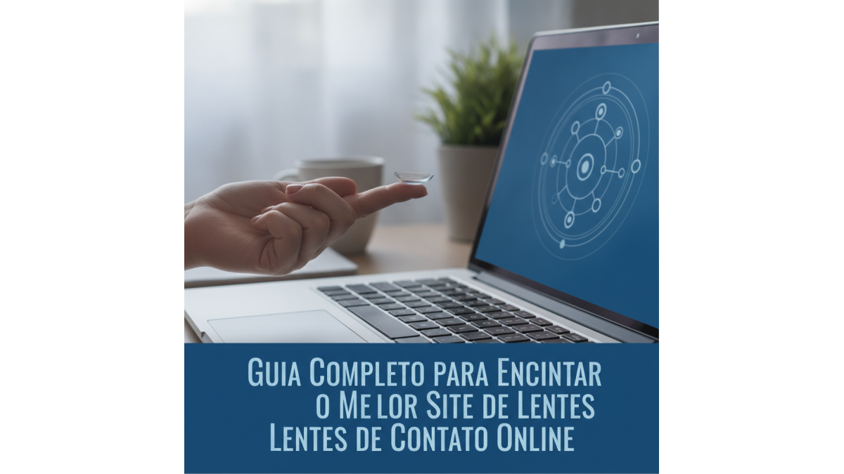 Comprar Lentes de Contato Online: Seu Guia Definitivo para Escolher com Segurança