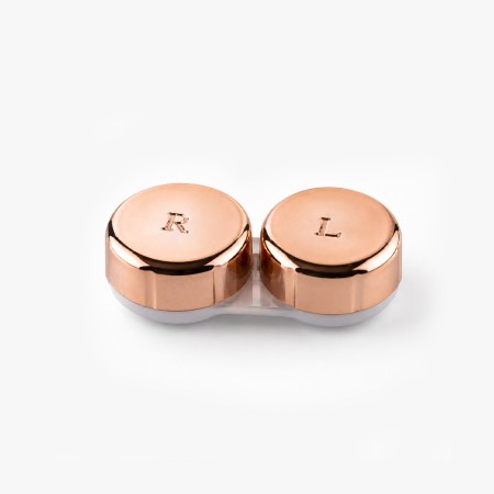 Rose Gold Contact Lens Case